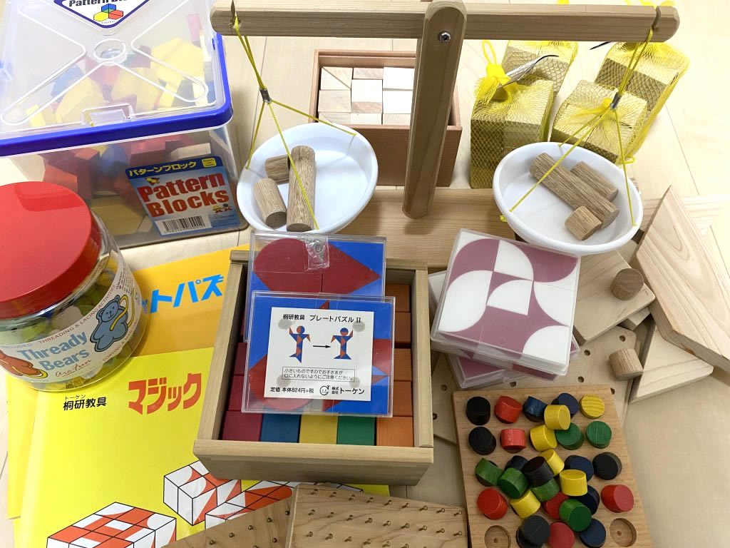 伸芽会 積み木 テキスト付き 箱付き 【公式通販】