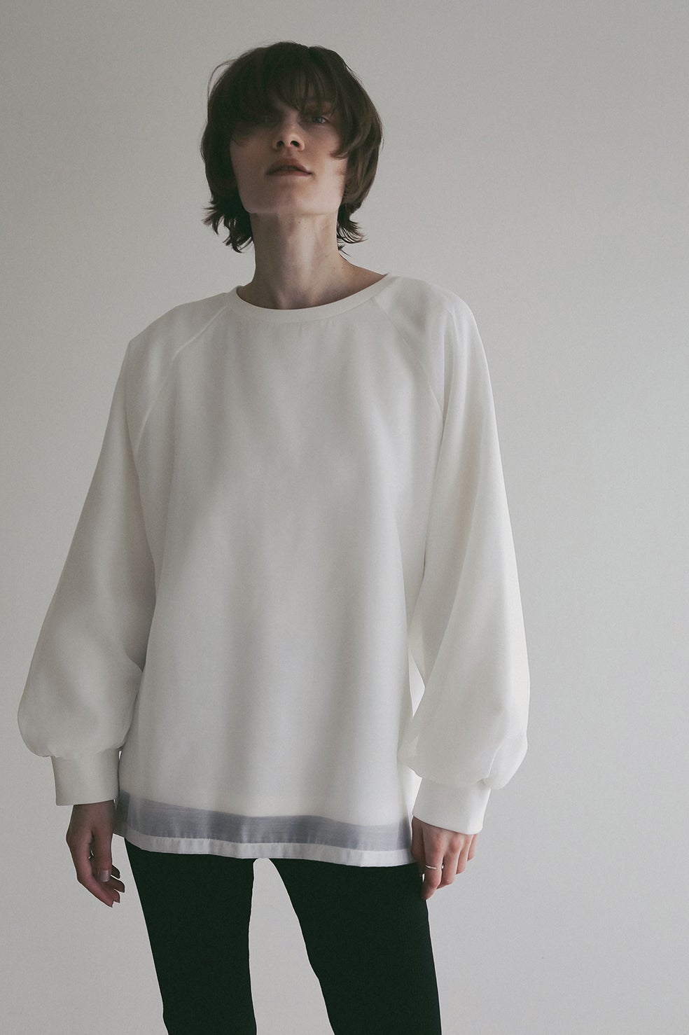 SHEER LAYERED CUT TOPS｜TOPS(トップス)｜MANOF OFFICIAL ONLINE STORE
