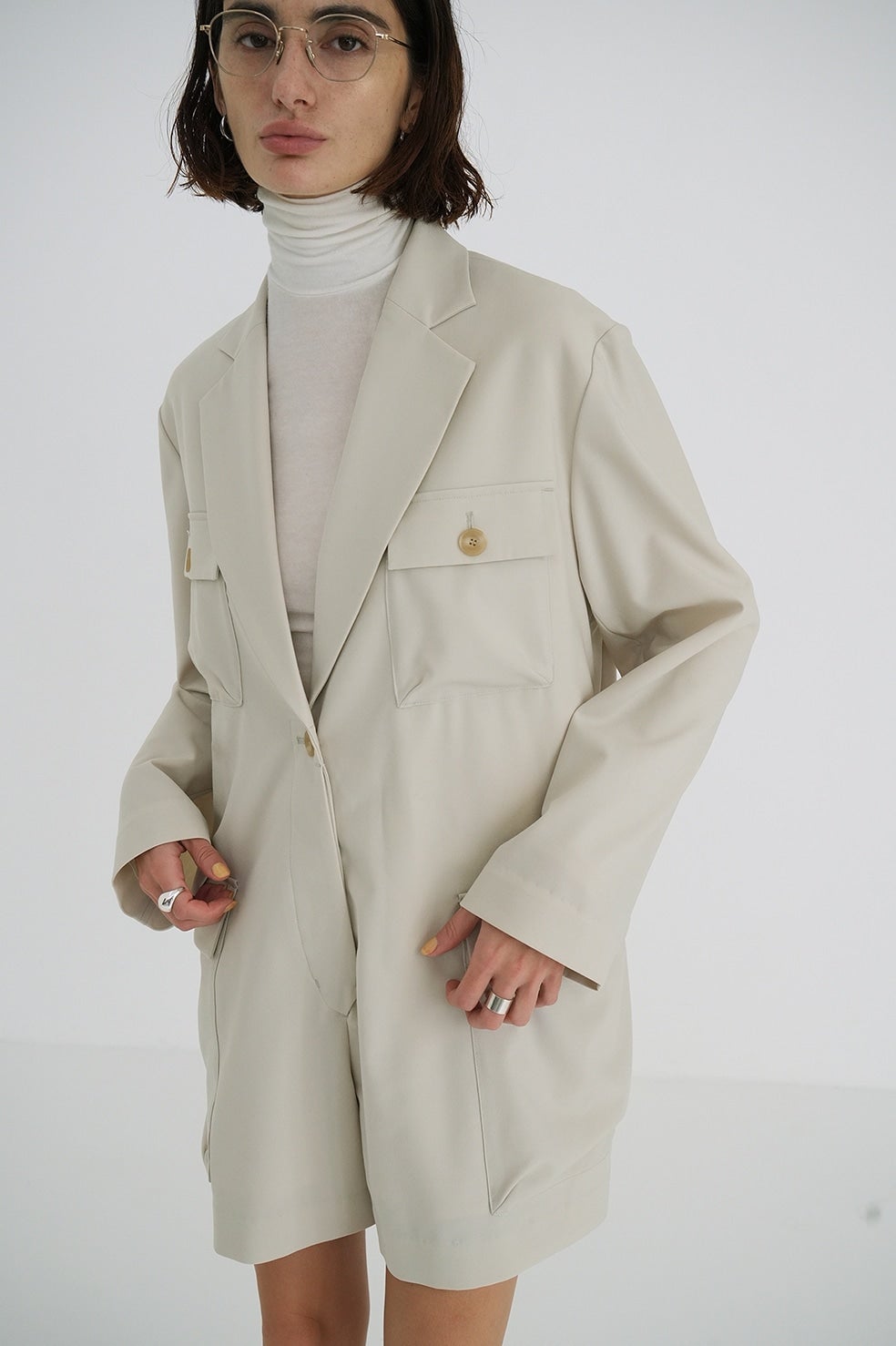 MILITARY SHORT ALL IN ONE｜DRESS(ドレス)｜CLANE OFFICIAL ONLINE STORE