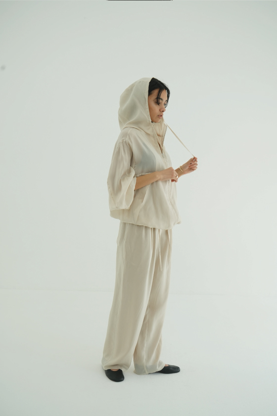 5月20日(火)発売アイテムのご紹介。涼感シアー×UVカットのジップ