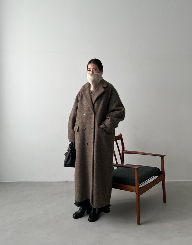 松本恵奈のMUST BUY-10月28日（金）発売の”DOUBLE WOOL LONG COAT 