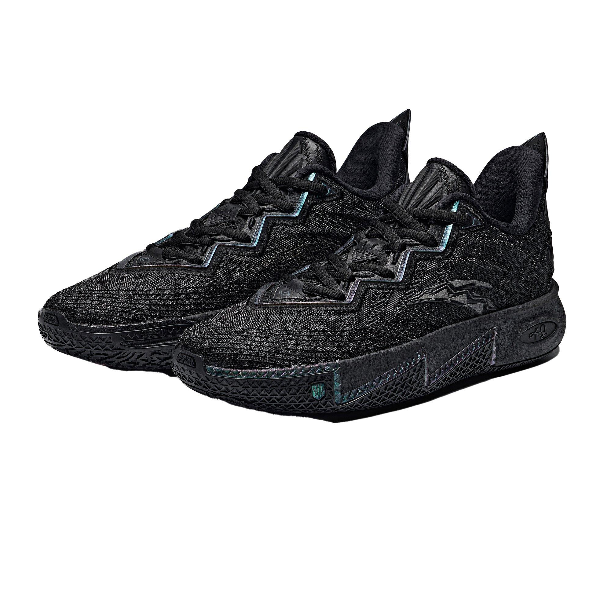 ANTA KAI 2 3X Men's Low Top Cushioned Basketball Shoe - Black