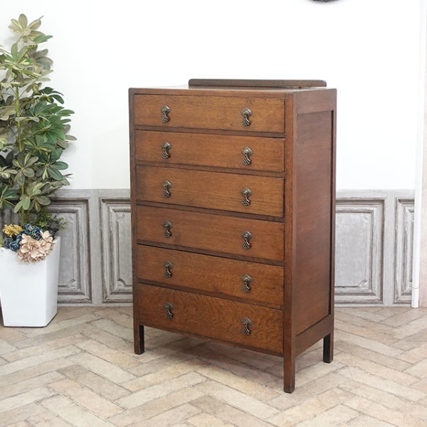 1930年頃 オーク材 イギリス アンティーク・チェスト antique80175