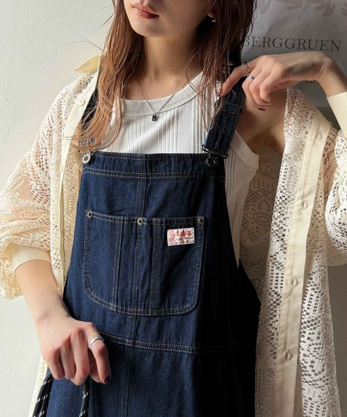 French cafe ジャンパースカート カチューシャ オーバーニー セット