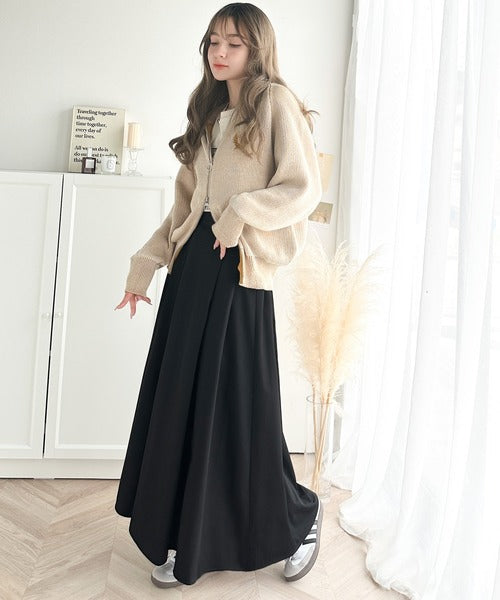 ふわり舞う。タックフレアボリュームスカート ce0420040 – Classical Elf