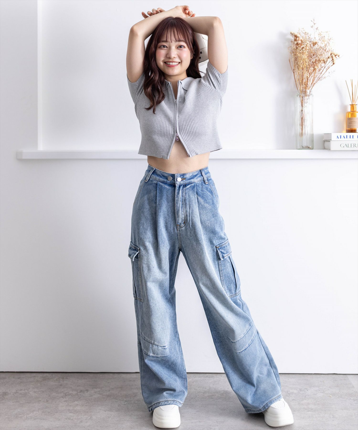 clear カーゴデニムパンツ[CL8608] | レディースファッション通販clear