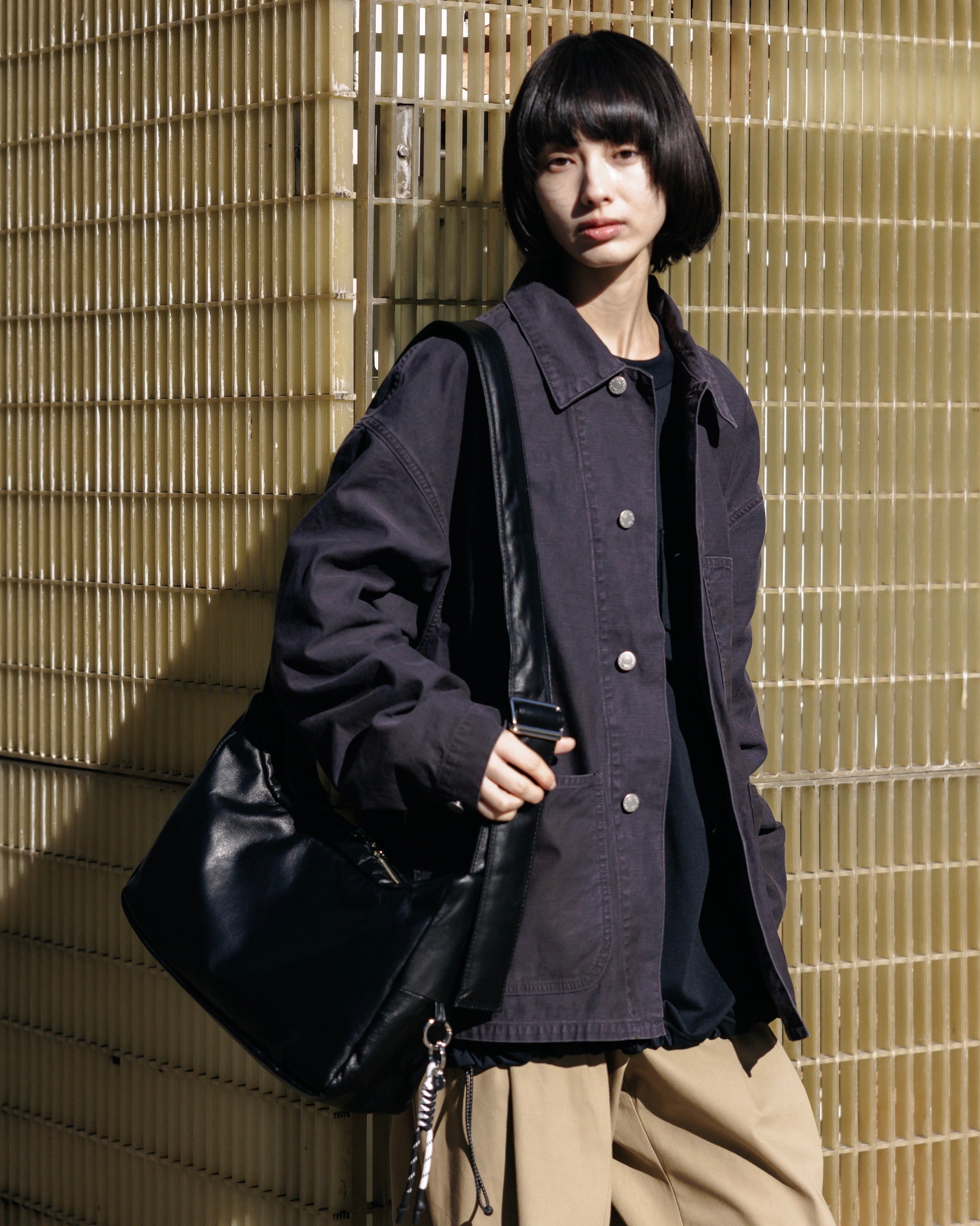 VINTAGE EFFECT P-41 JACKET (BLACK)