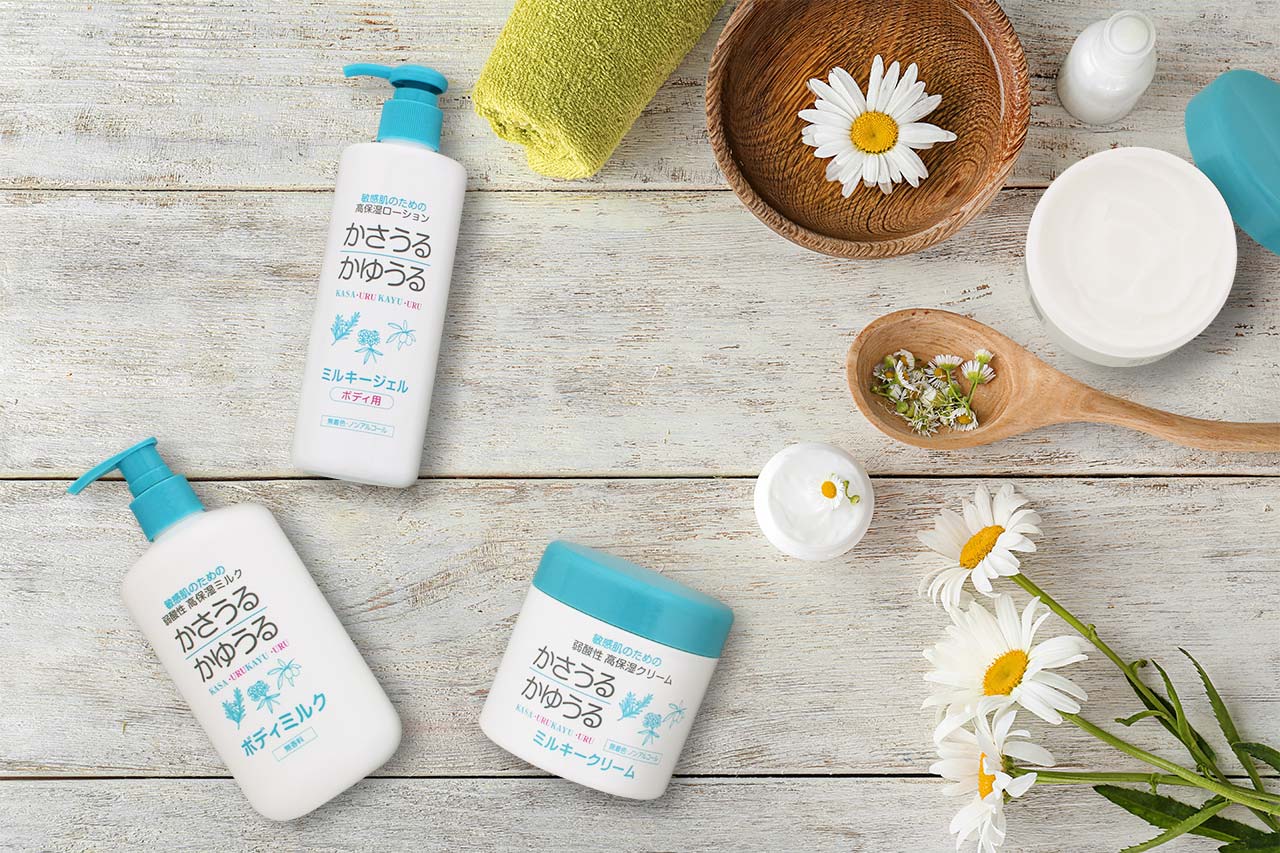 かさうるかゆうる ボディミルク｜ドラッグストアで買えるNID PB
