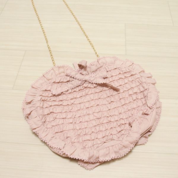 ピンクハートピコフリルポシェット - ピンクハウス通販｜リサイクル