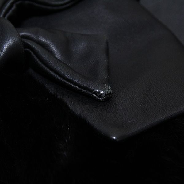 黒ミンク使いレザージャケット - ピンクハウス通販｜リサイクル