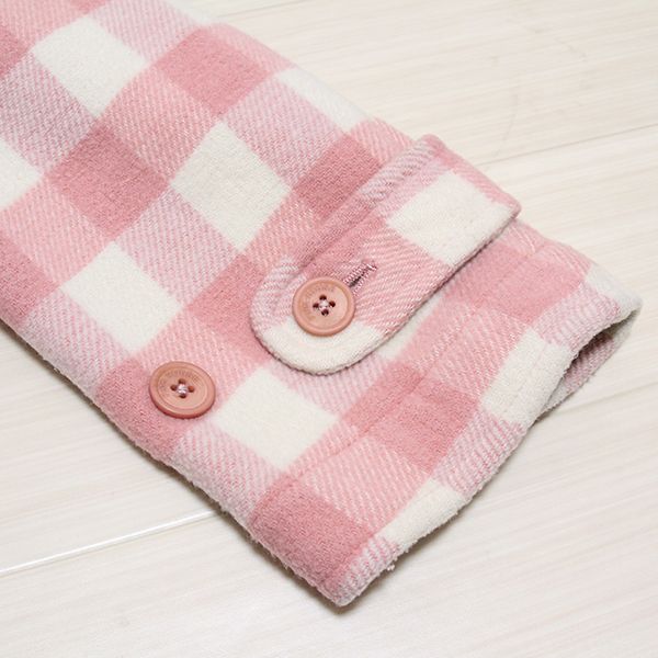 ピンクチェックダッフルコート - ピンクハウス通販｜リサイクル