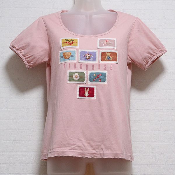 ピンクワッペンカットソー【4(L)】 - ピンクハウス通販｜リサイクル