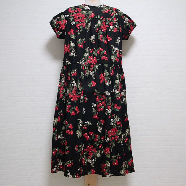 黒さくらんぼワンピース - ピンクハウス通販｜リサイクルブティック
