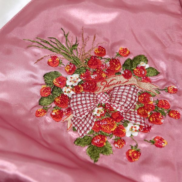 ピンクギンガムうさぎ刺繍スカジャン - ピンクハウス通販｜リサイクル