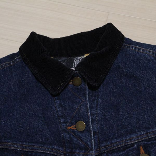 紺セーターくま刺繍デニムジャケット - ピンクハウス通販｜リサイクル