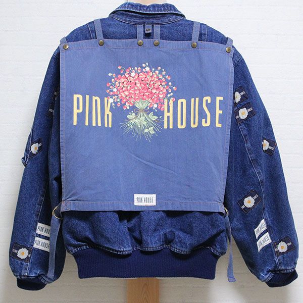 紺苺ブーケゼッケンブルゾン - ピンクハウス通販｜リサイクル