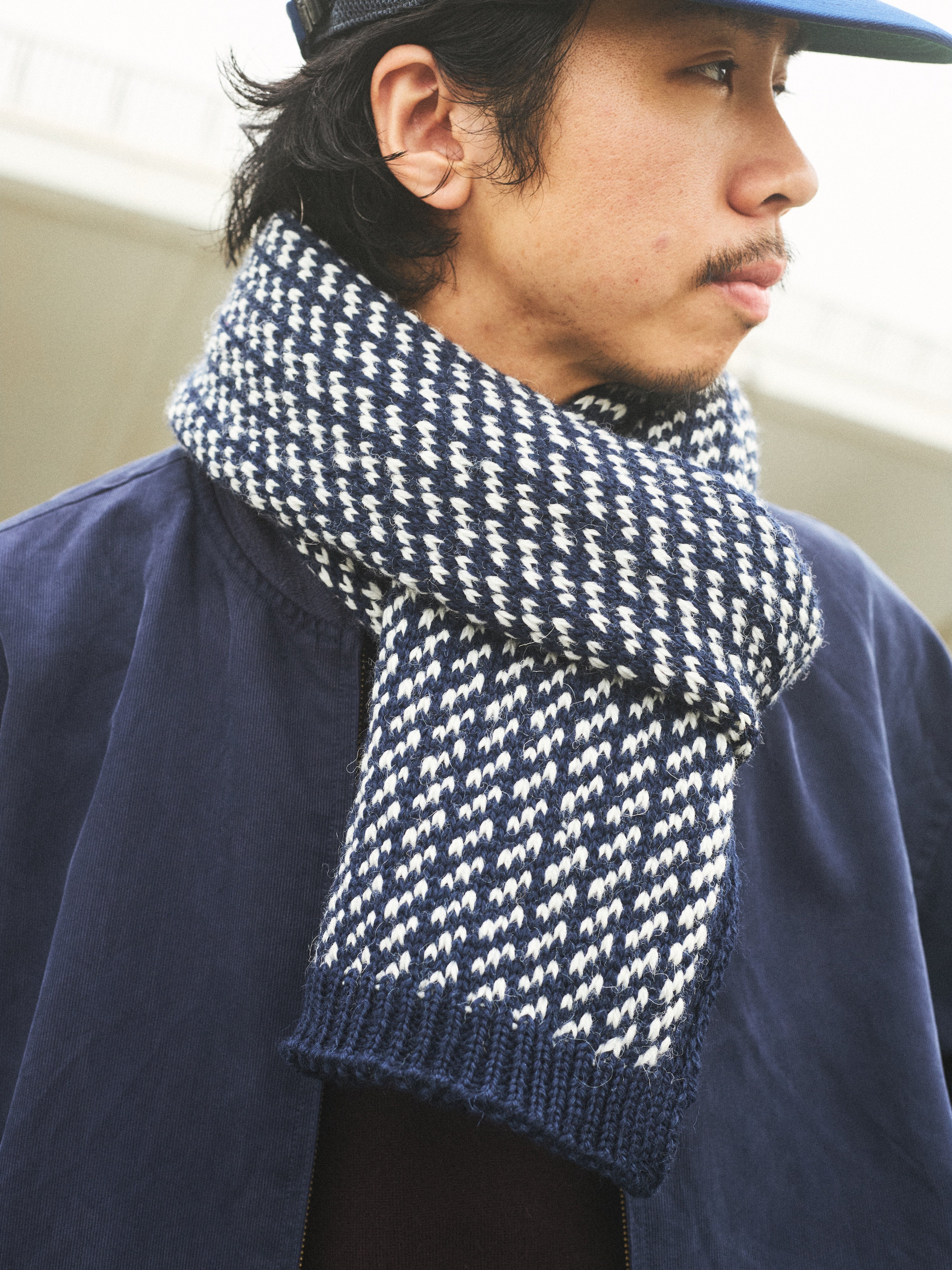 HIGHLAND2000×2nd】バーズアイニットマフラー – CLUB 2nd