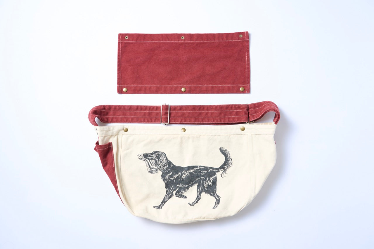 California Sportswear × 2ndセールスマンバッグ（Black Dog）