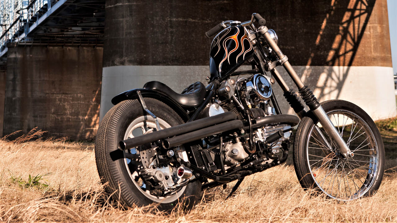 ヴィンテージH-D カスタム ファイル】極限まで無駄を省いた究極の