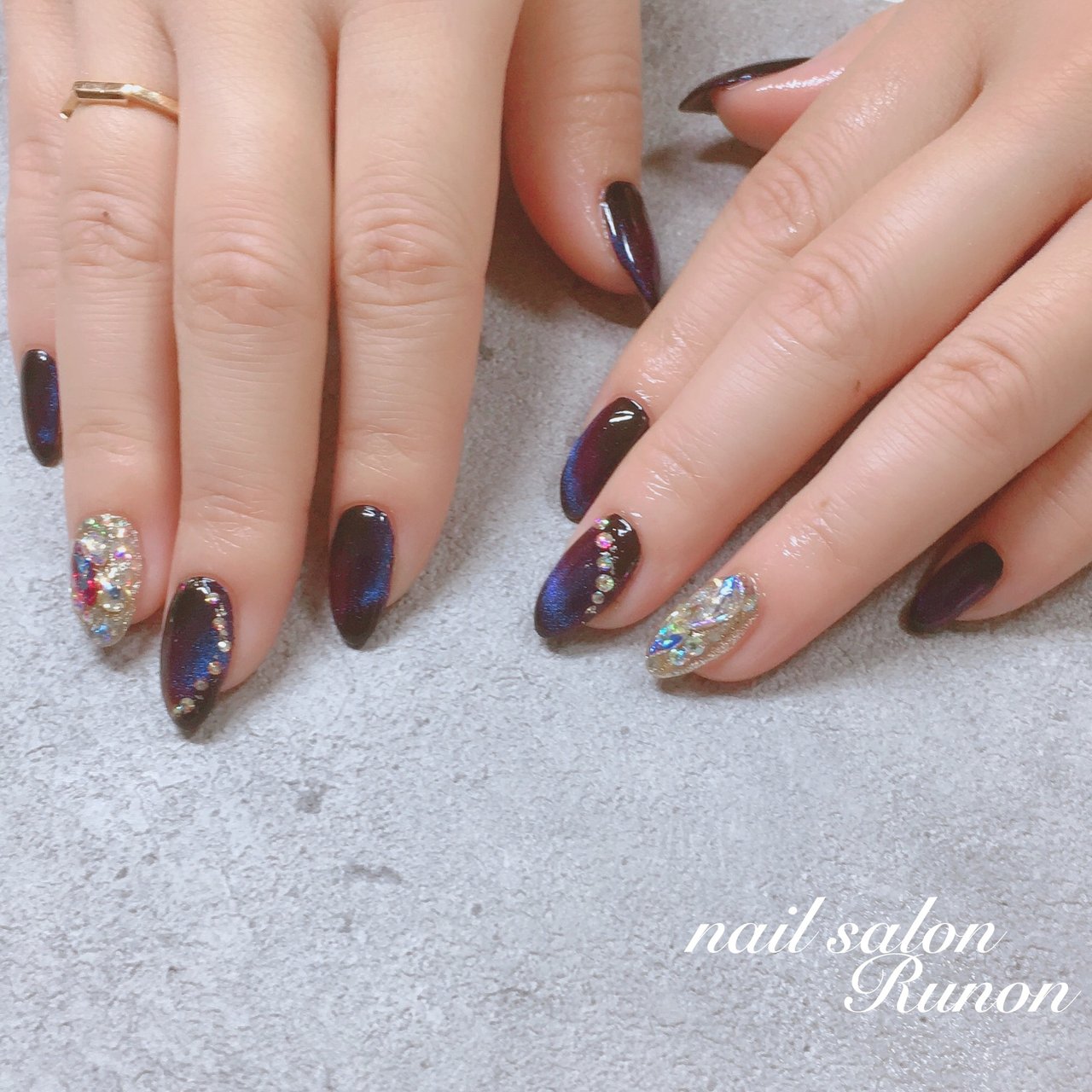 冬/オールシーズン/デート/女子会/ハンド - しおりのネイルデザイン[No