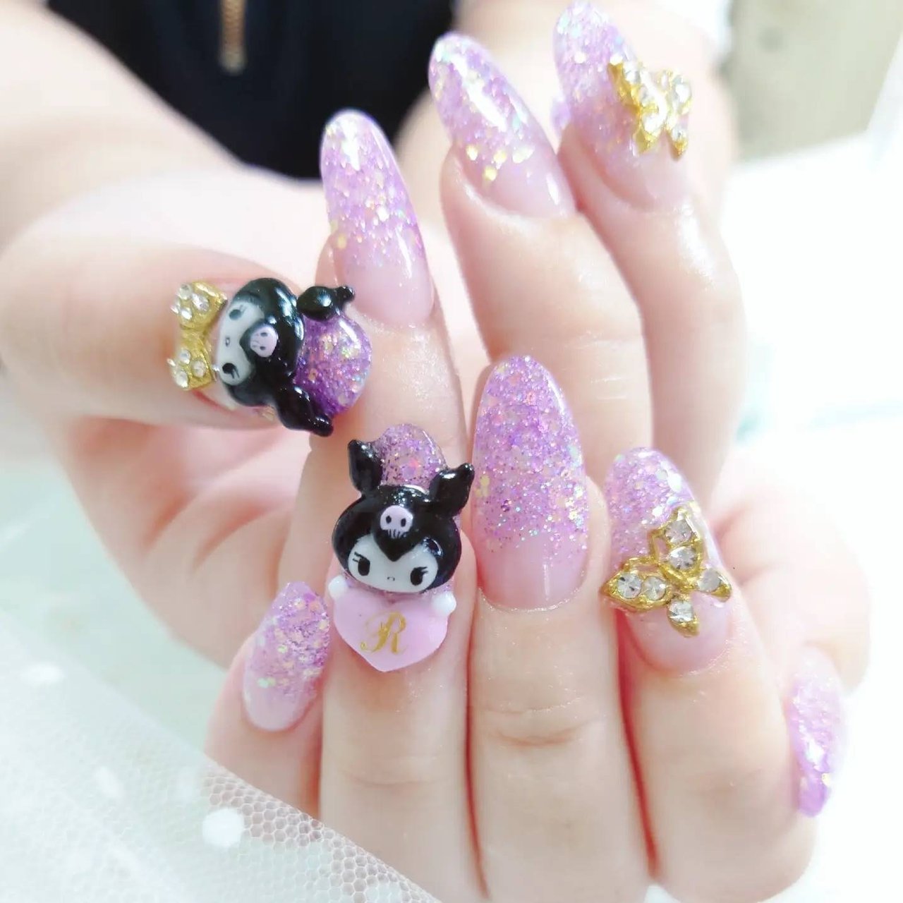 après Kuromi 日本未発売 アプレ クロミ ネイル ハンディライト après