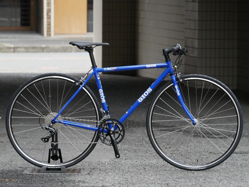 直接可 GIOS ジオス AMPIO アンピーオ ブルー サイズ51 スタンド付