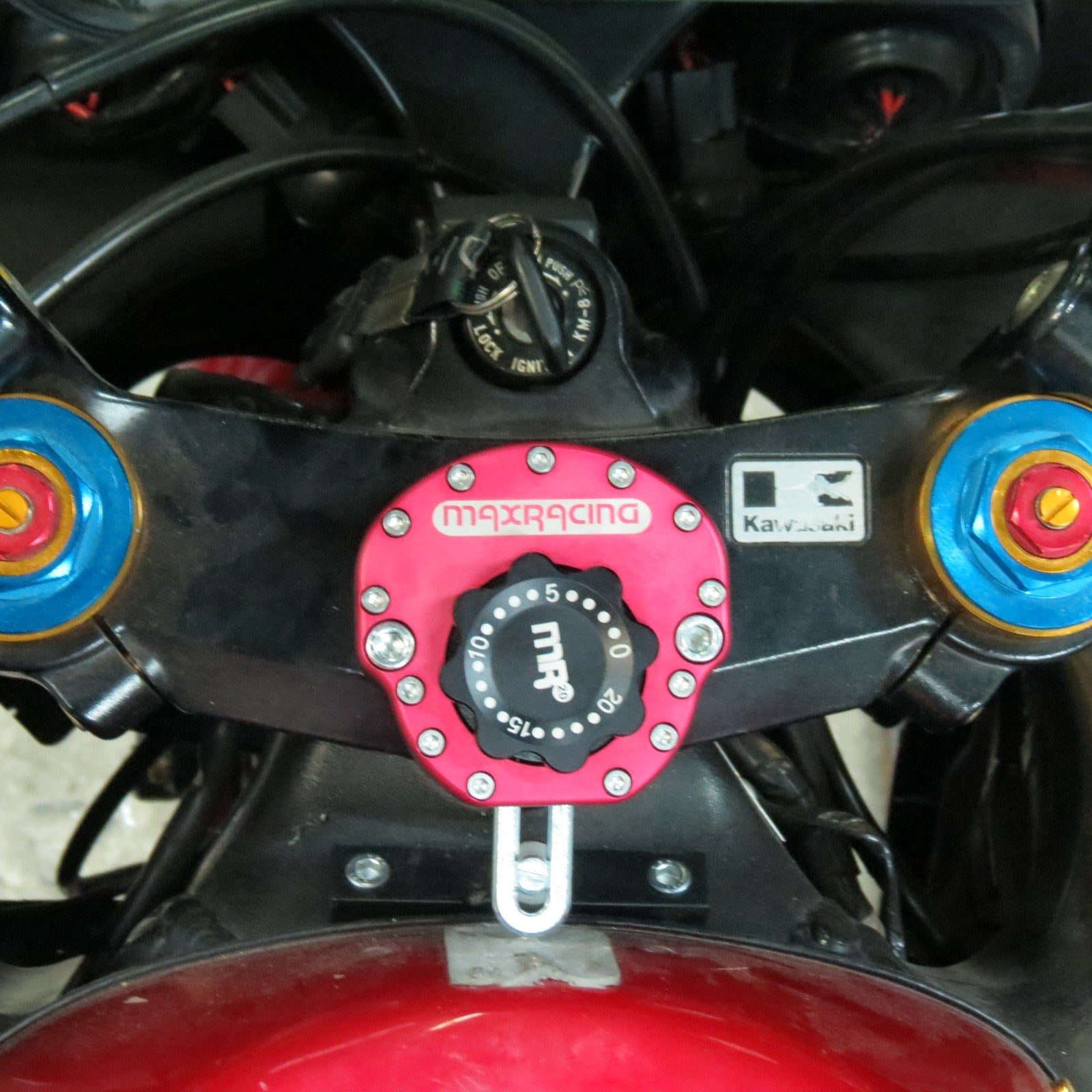 MaxRacing MAX20 Steering Damper - Kawasaki - ZX-12R – CS Racing