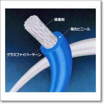 デベワイヤー4φ20m（青）（グラス・ファイバー工研/デベグラスワイヤー