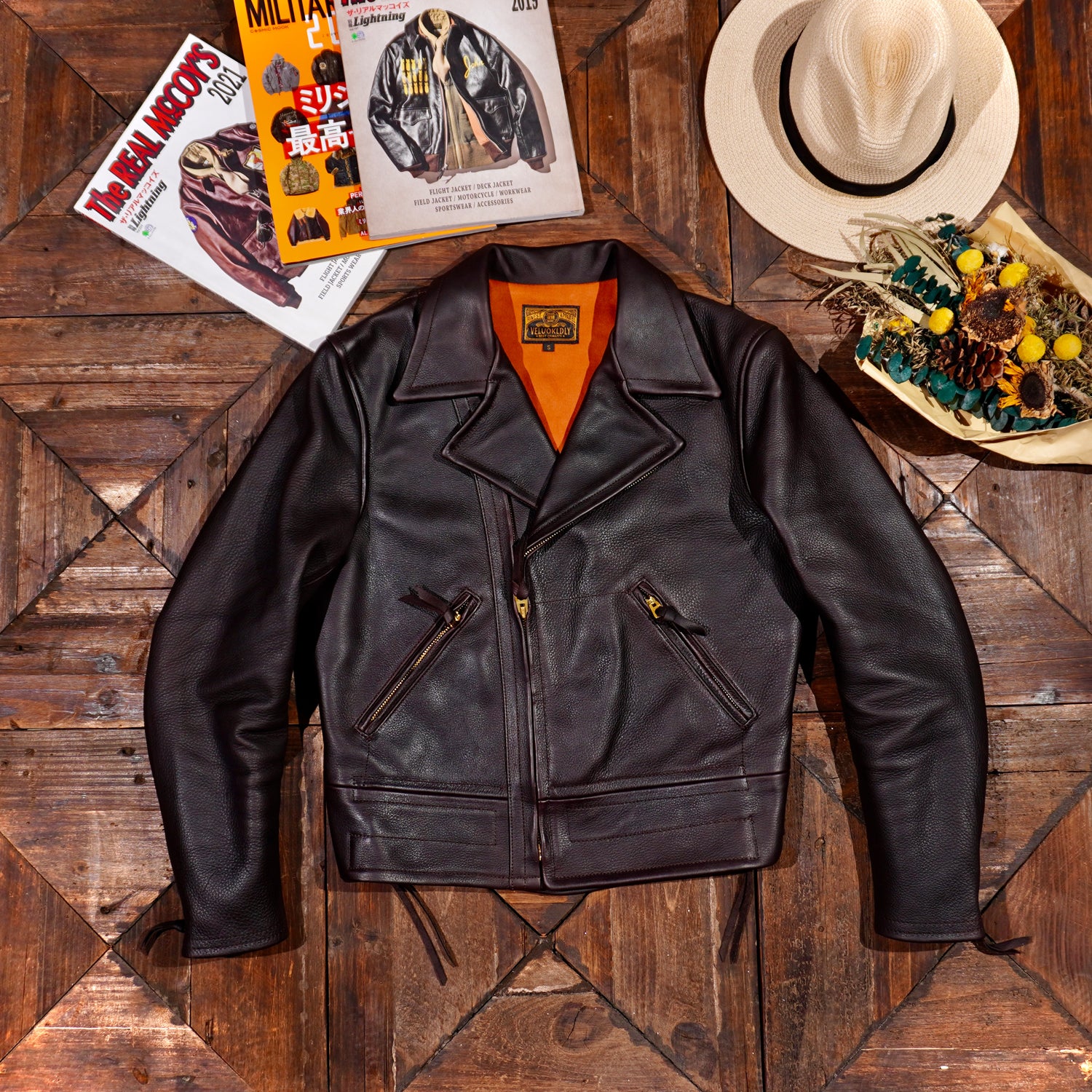 Men's 1940s CHP Leather Jacket – Crush on Retro