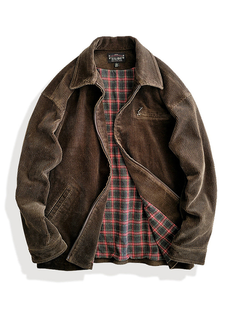 Men's Corduroy Moto Jacket – Crush on Retro