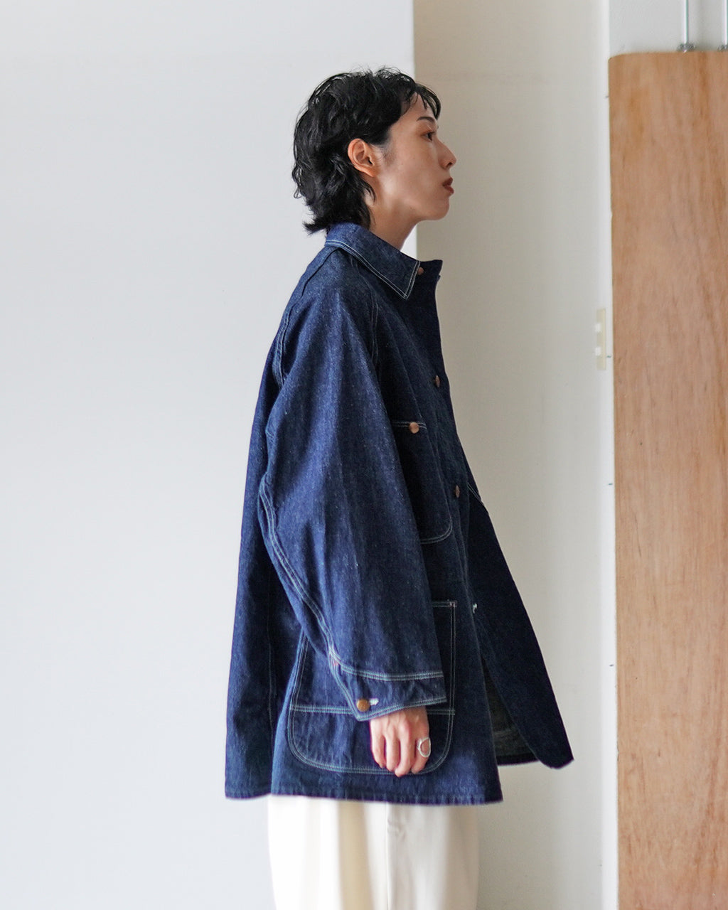 orSlow オアスロウ デニム カバーオール ジャケット LOOSE FIT DENIM