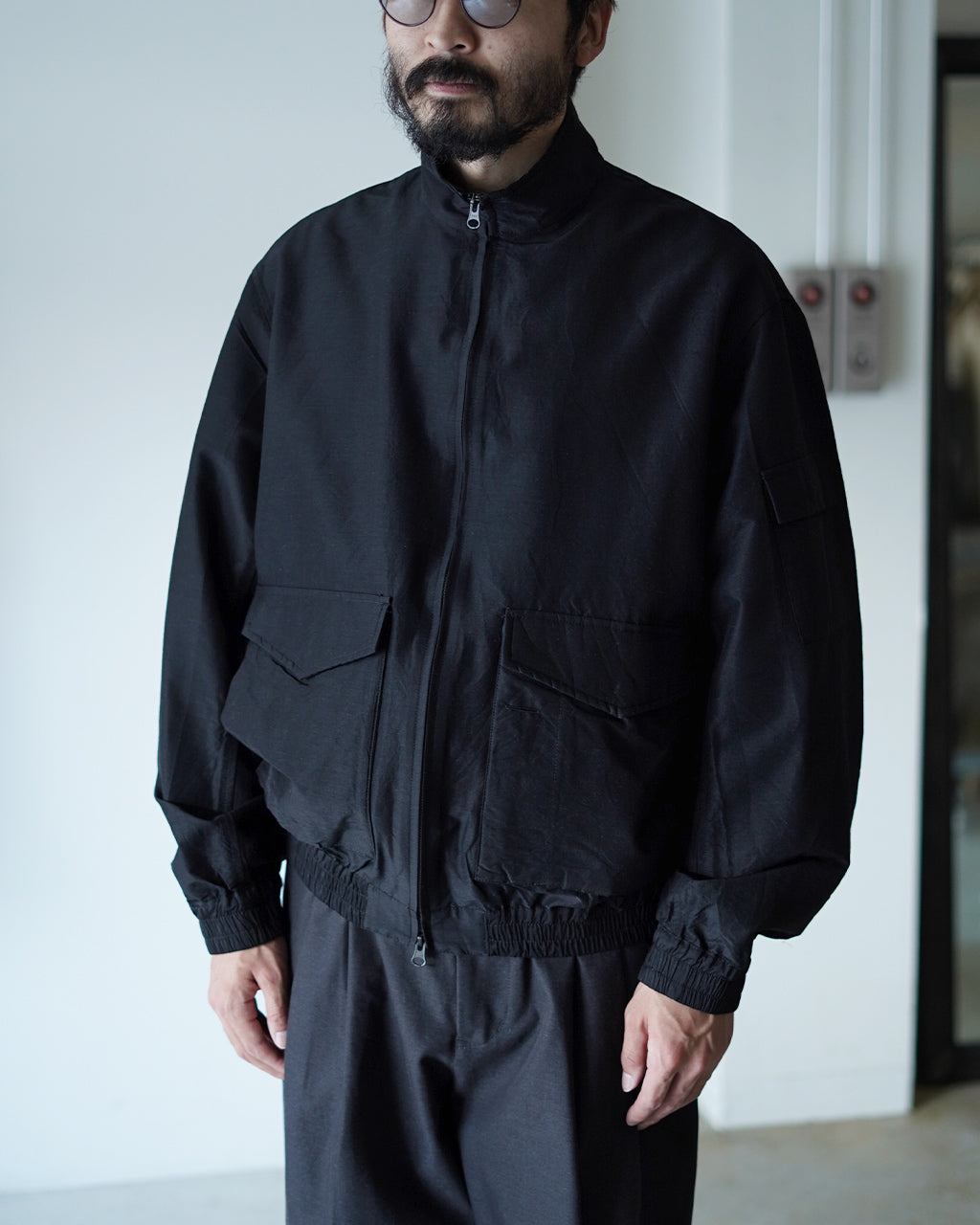 marka マーカ フライトジャケット メンズ FLIGHT JACKET ウール シルク