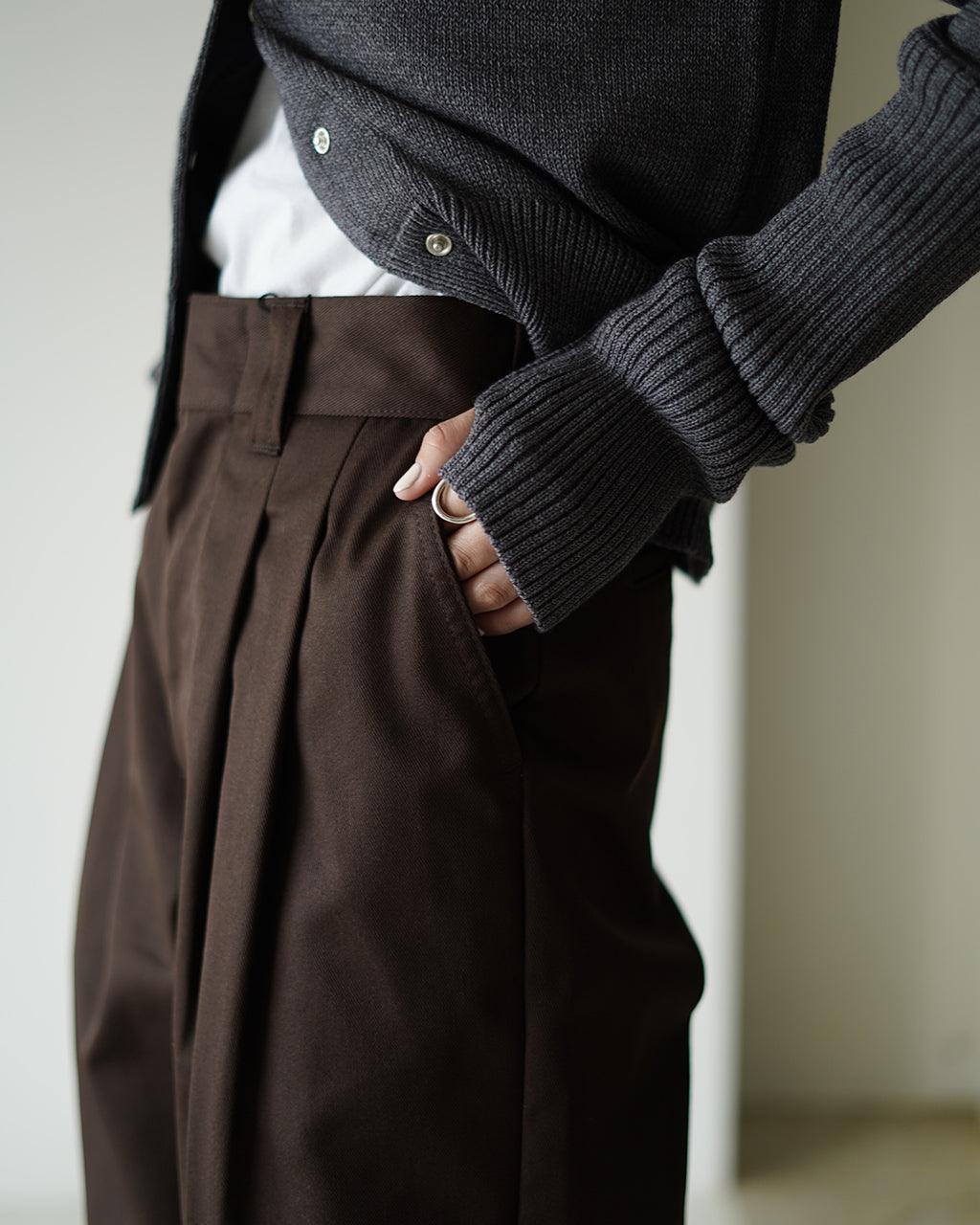 シンゾーン THE SHINZONE トムボーイ パンツ TOMBOY PANTS ツータック