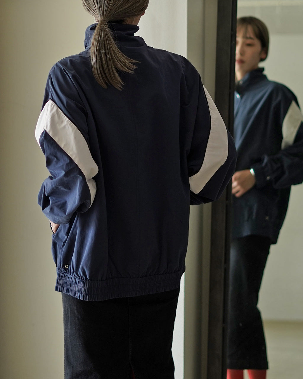 シンゾーン THE SHINZONE バイカラー トラックジャケット レディース