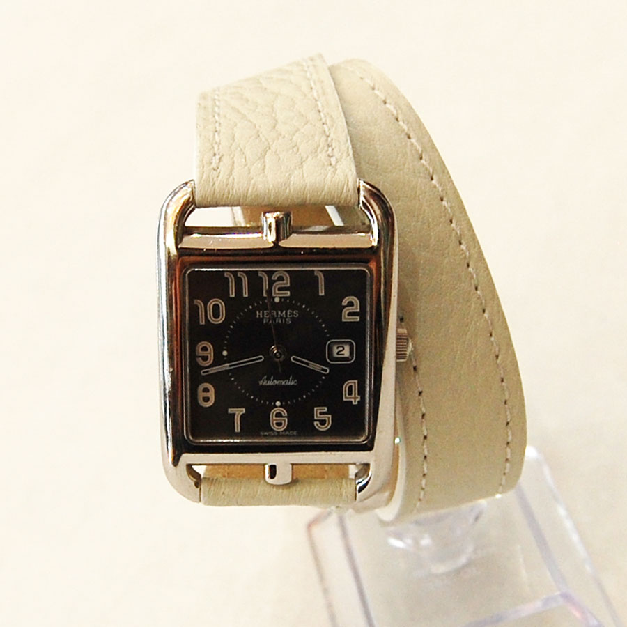 エルメス ケープコッド 交換用時計ベルトオーダー｜シュリンクレザー