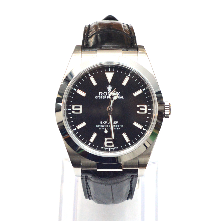 ロレックス エクスプローラーI 交換用時計ベルトオーダー