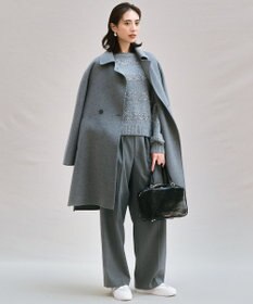 滝沢眞規子さん着用/Oggi掲載】MANTECOPure リバーコート / 23区