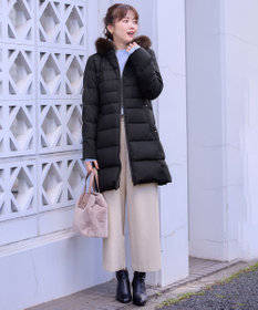 洗える】リッチファーフードロング ダウン / ANY SIS | ファッション