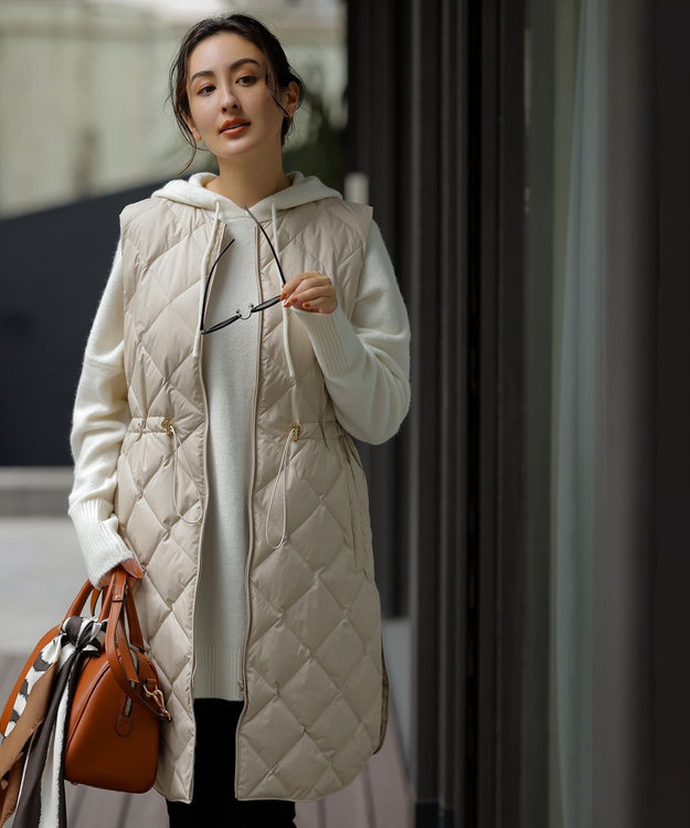 TAION×UNFILO 】キルティングダウン ジレ / UNFILO | ファッション通販