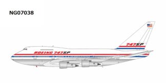 NG07038 NG MODELS Boeing / ボーイングカラー B747SP N747SP 1:400 お