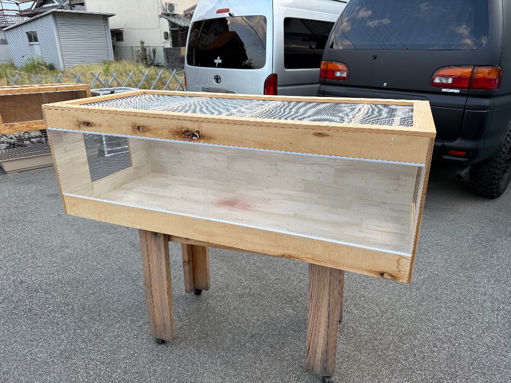 コスパ重視！OSB木製大型ケージ(中古) コスパ重視！大型OSB木製ケージ