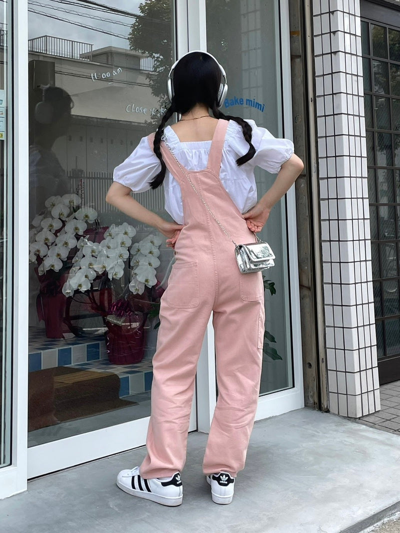 カジュアルピンクサロペット CPA20082 – CRAMMY