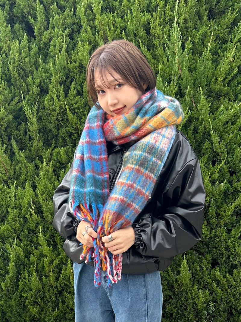 カラフルチェックマフラー DPA61304 – CRAMMY