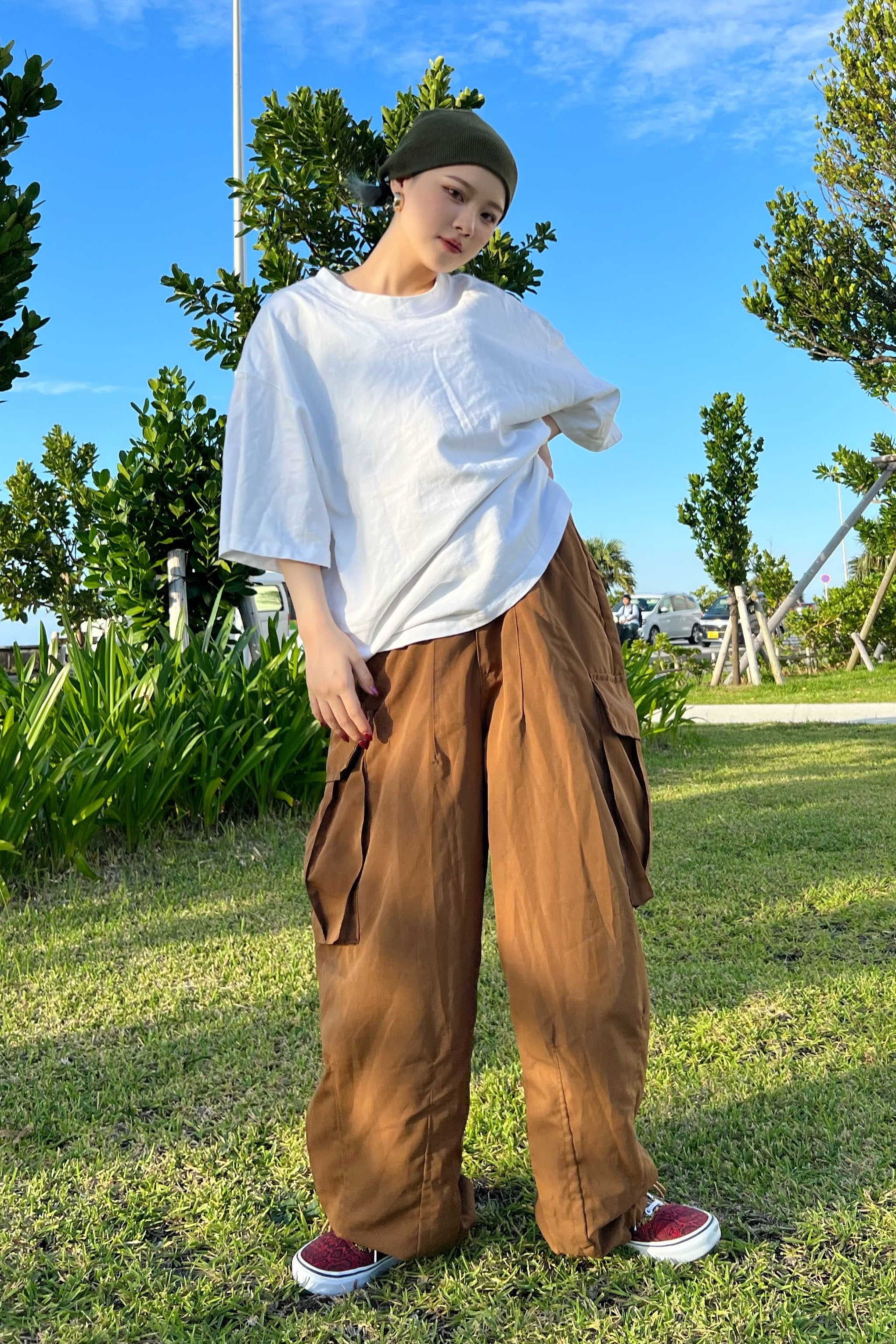 ブラウンカーゴパンツ DPA89050 – CRAMMY