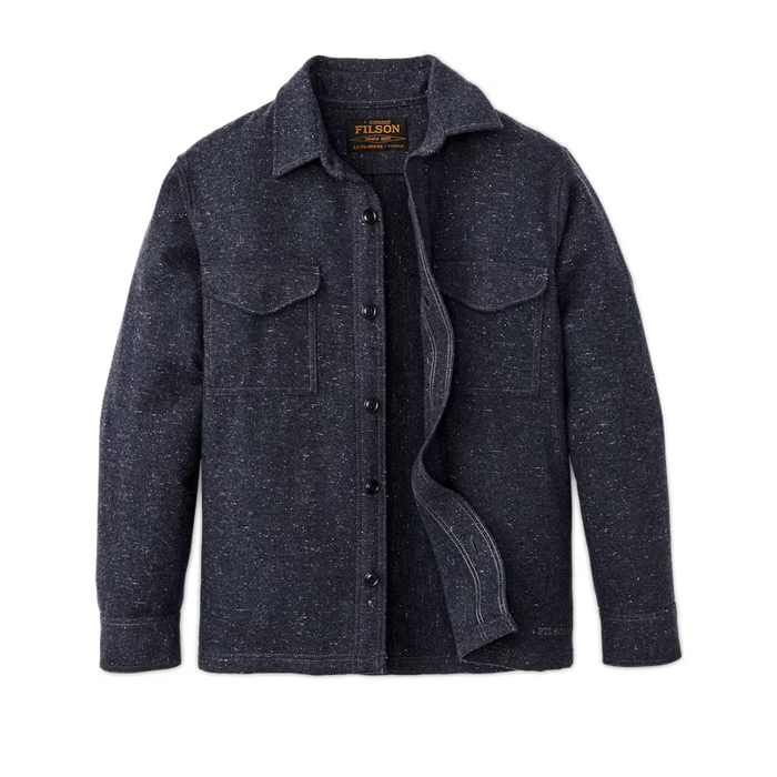 Filson Heathered Wool Jac-Shirt | Versatile Outdoor Overshirt