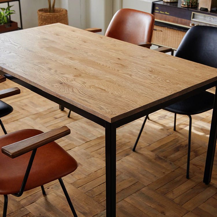 関家具 クラッシュゲート 天然木単板 タンクテーブル デスク 高級