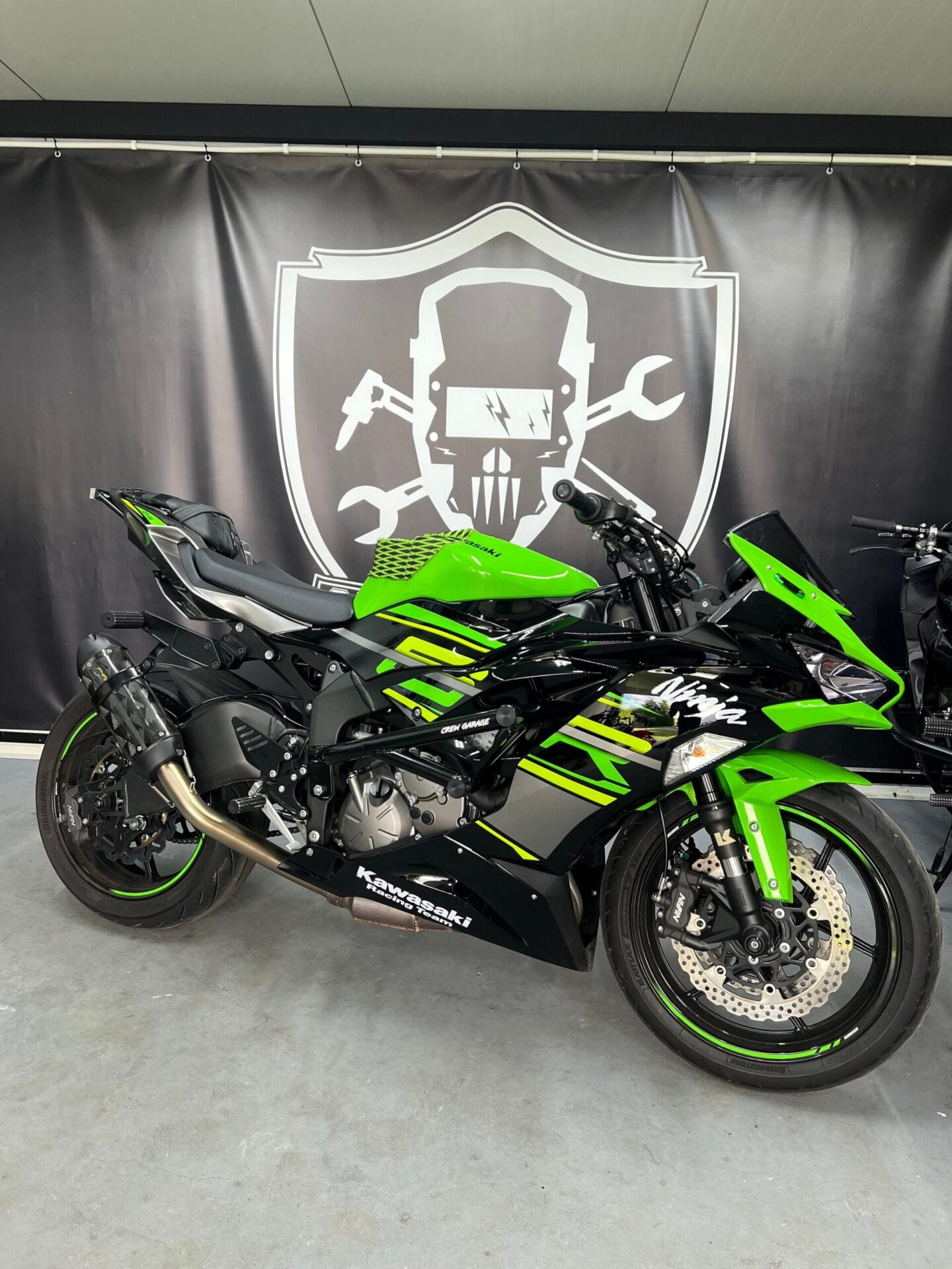 Crash cage Kawasaki 636 2009-2022 - Crew Garage