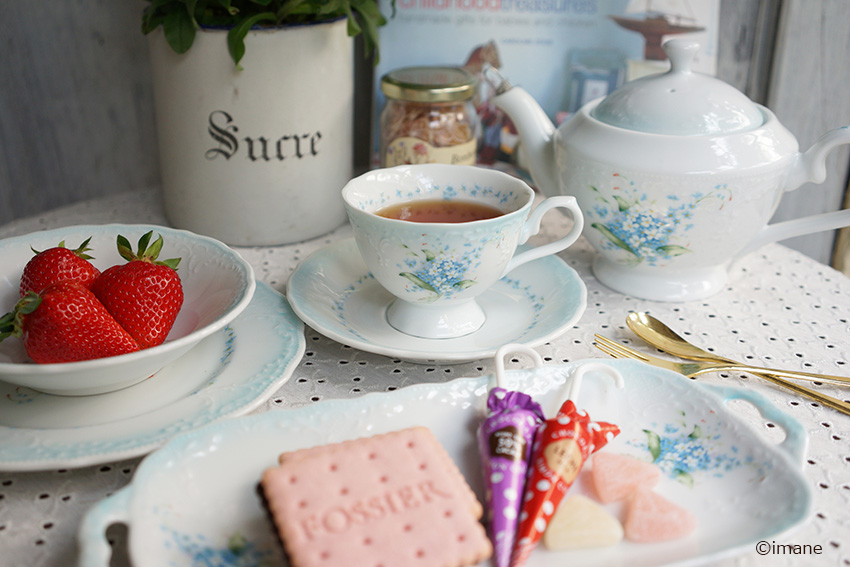 イマン ダイアナローズ ホーロー カトラリースタンド － フレンチ