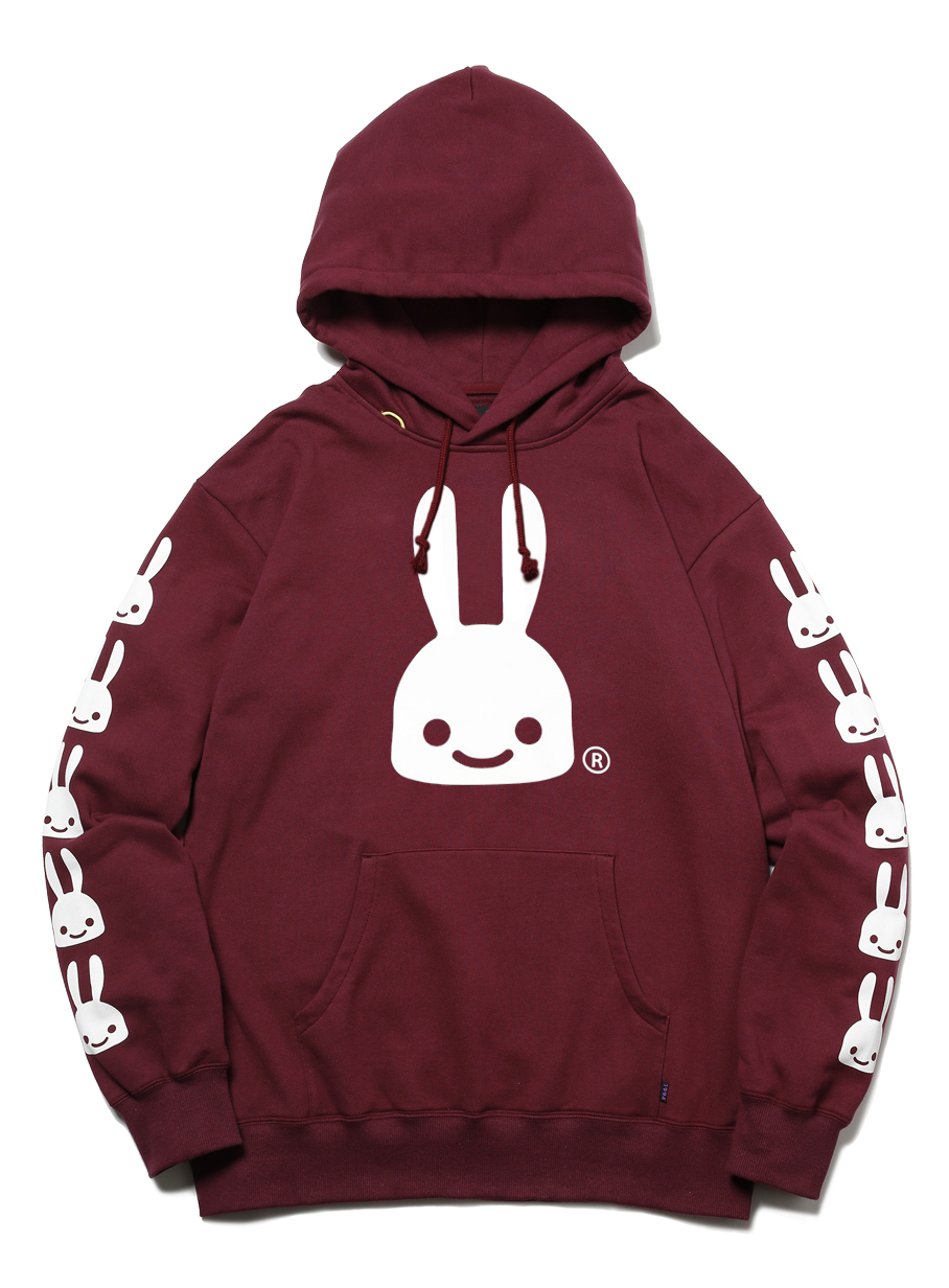 大きいパーカー ウサギいっぱい｜ウサギがいる｜CUNE ONLINE STORE