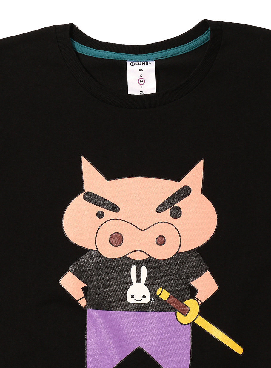 25th COLLAB T-SHIRTS クレヨンしんちゃん ぶりぶりざえもん｜ウサギが